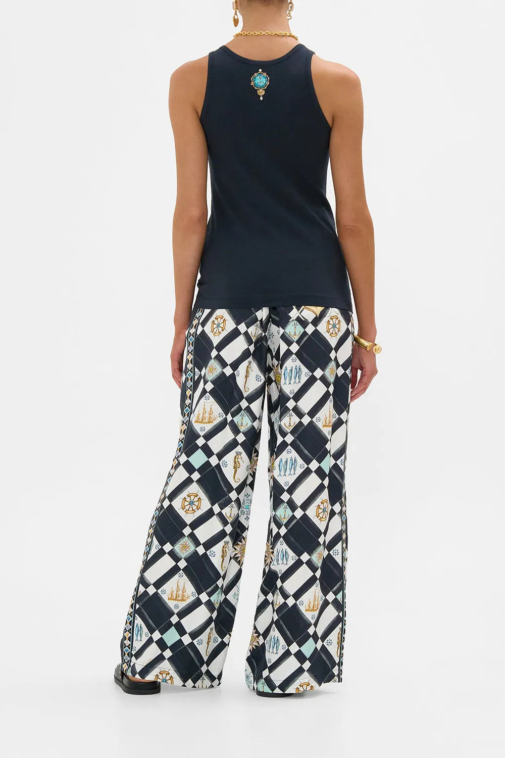 JERSEY SCOOP NECK TANK TOP FOLK AFLOAT sold by Camilla product image thumbnail 2