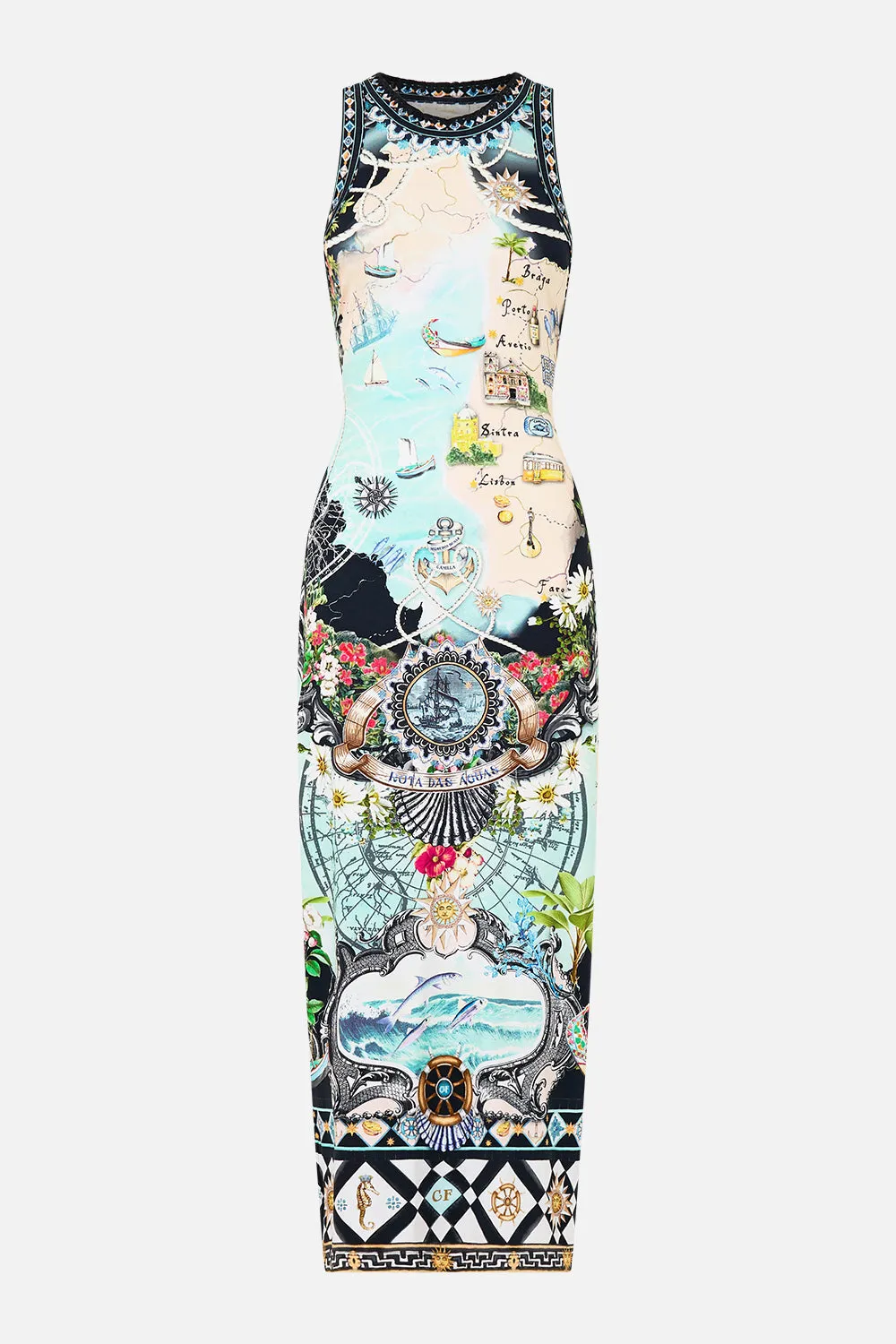 JERSEY TANK DRESS FOLK AFLOAT sold by Camilla product image thumbnail 3