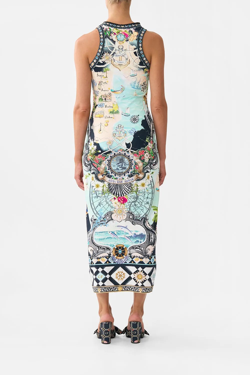 JERSEY TANK DRESS FOLK AFLOAT sold by Camilla product image thumbnail 2