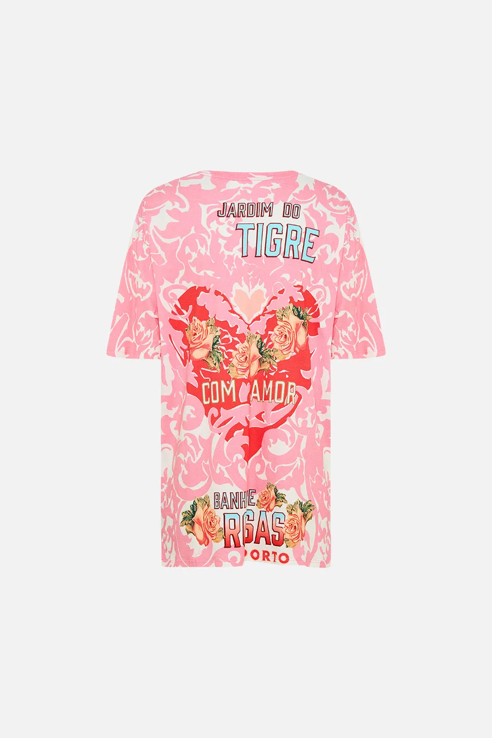 OVERSIZED BAND TEE - PINK PINK PORTO sold by Camilla product image thumbnail 2