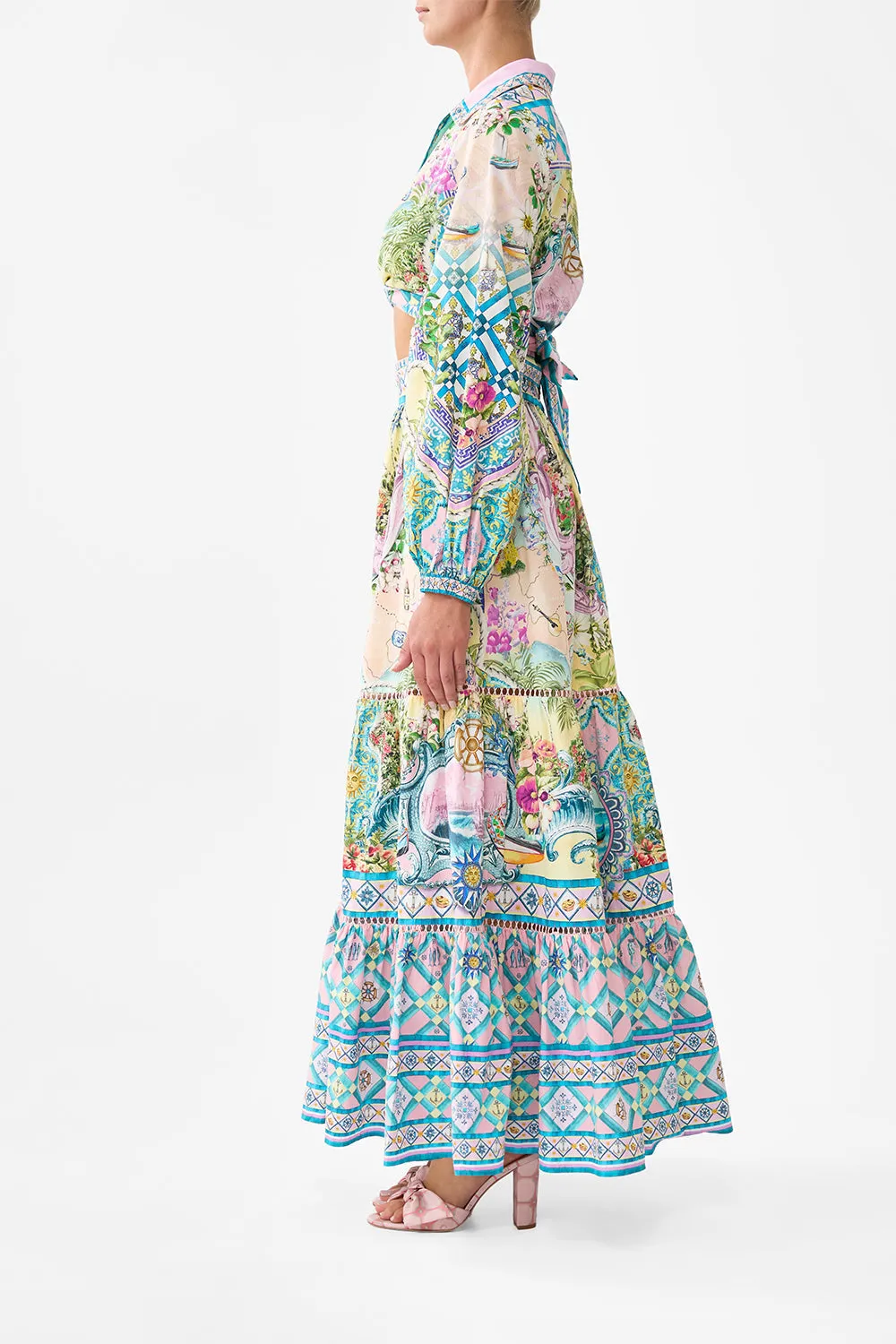 CROPPED WRAP SHIRT JUST COASTING sold by Camilla product image thumbnail 4