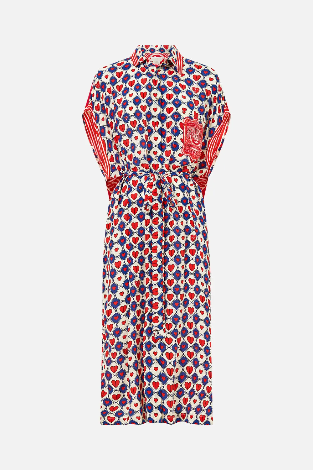 SLEEVELESS SHIRTDRESS RINSE & ROAR sold by Camilla product image thumbnail 3