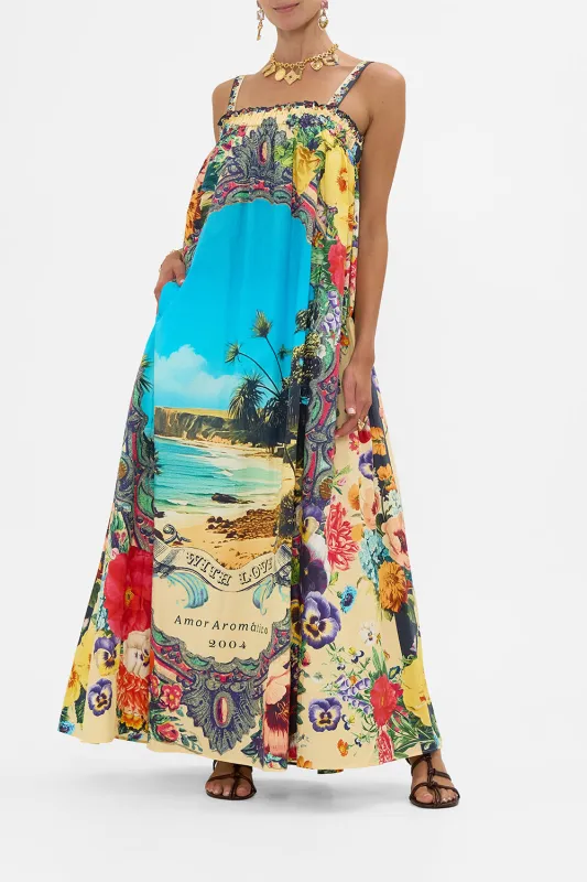 WIDE STRAP SUNDRESS BATHING BOMBSHELL made by Camilla