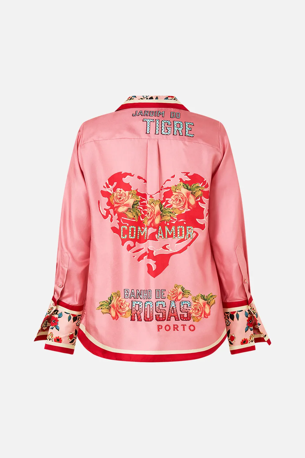 PYJAMA SHIRT PINK PORTO sold by Camilla product image thumbnail 2