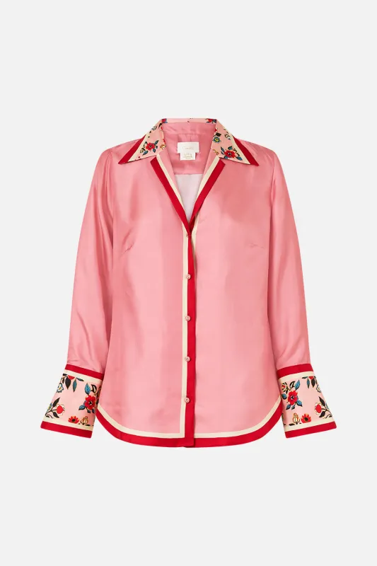 PYJAMA SHIRT PINK PORTO sold by Camilla