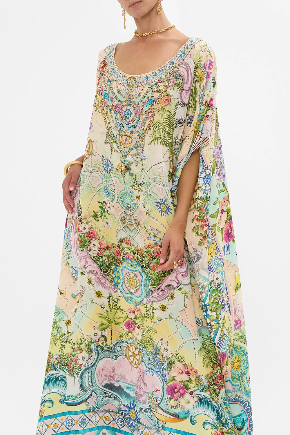 ROUND NECK KAFTAN JUST COASTING sold by Camilla product image thumbnail 5
