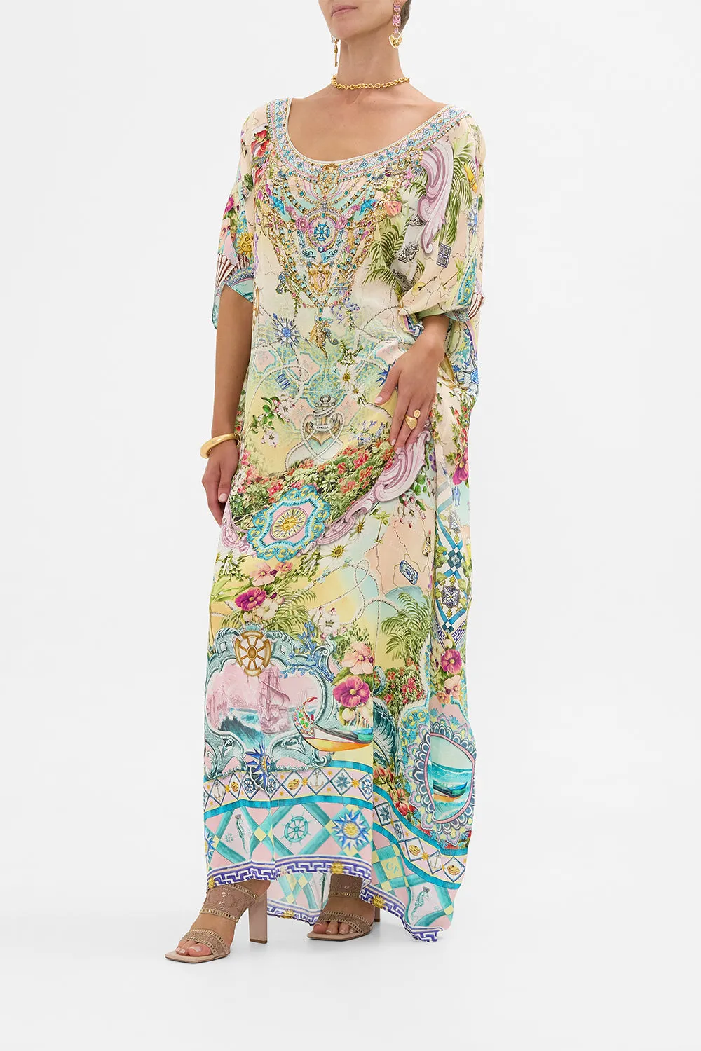 ROUND NECK KAFTAN JUST COASTING sold by Camilla product image thumbnail 4