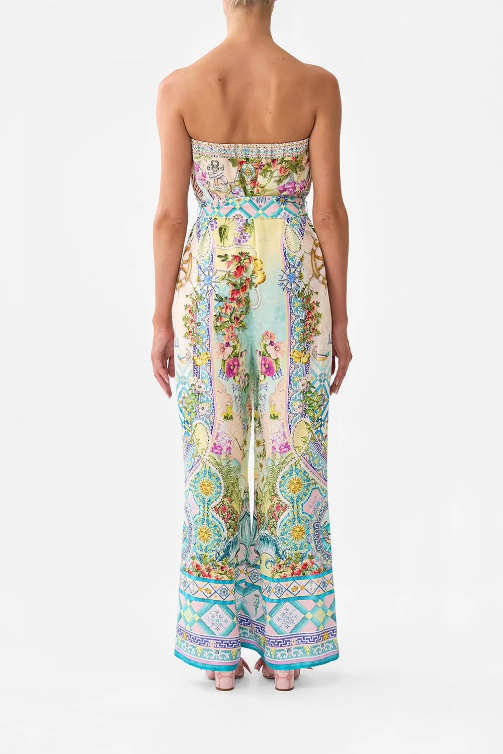 TIE WAIST STRAPLESS JUMPSUIT JUST COASTING sold by Camilla product image thumbnail 2