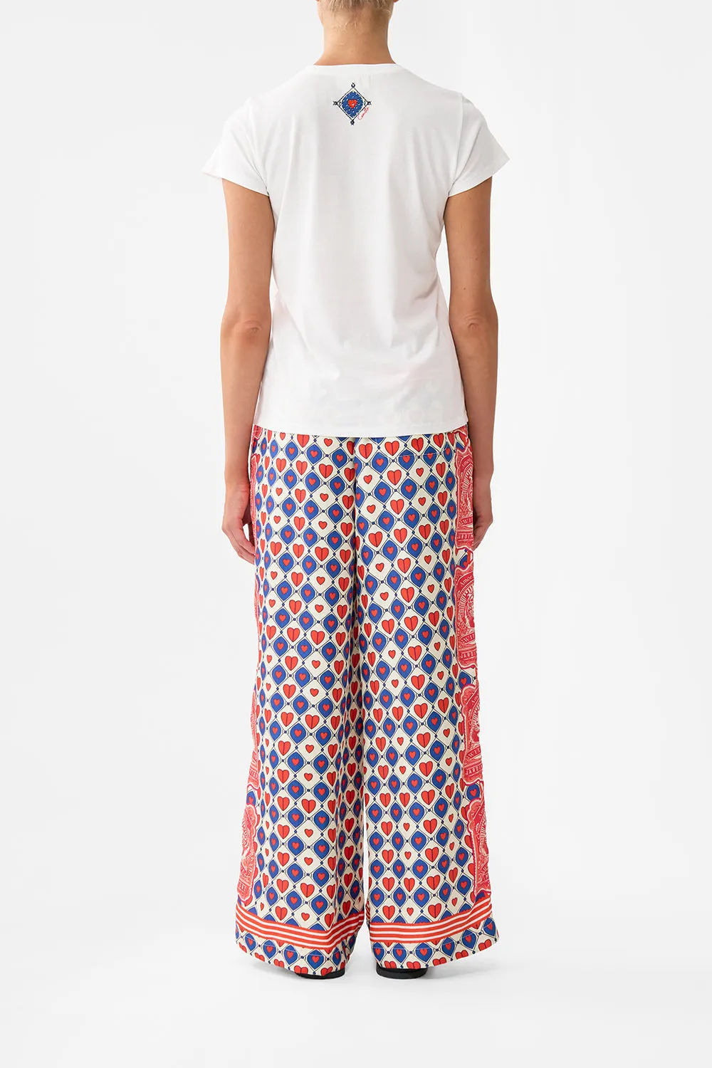 SLIM FIT ROUND NECK T-SHIRT RINSE & ROAR sold by Camilla product image thumbnail 2