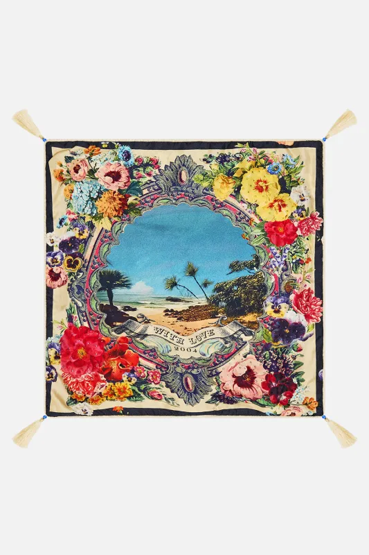 SMALL SQUARE CUSHION BATHING BOMBSHELL sold by Camilla