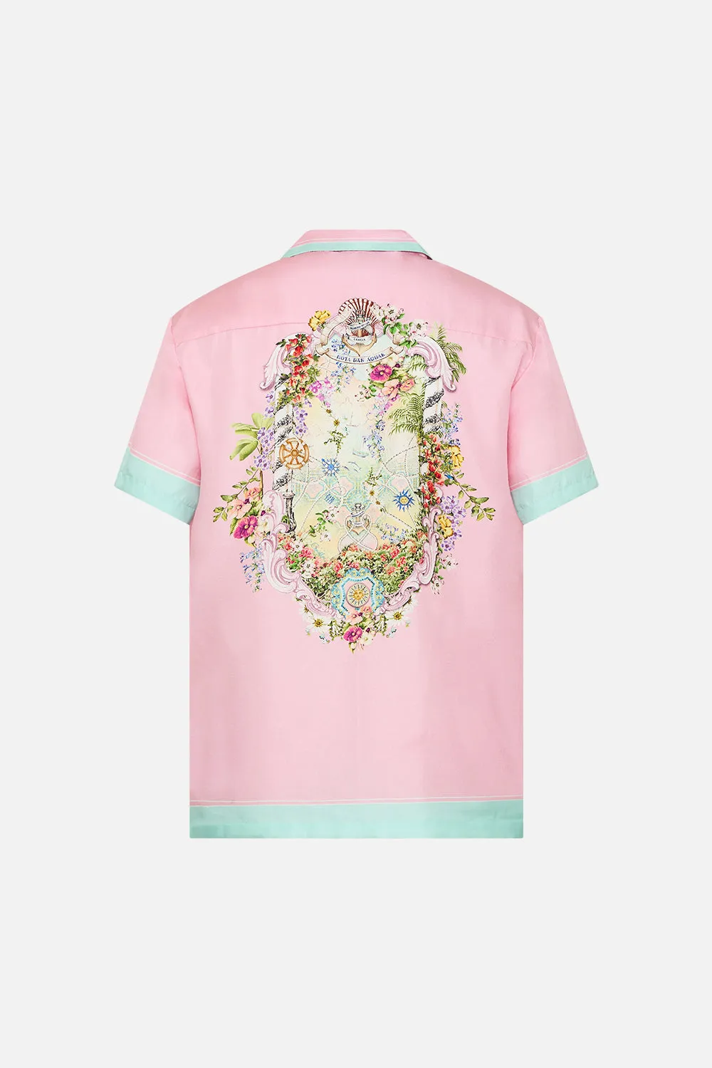 SHORT SLEEVE CAMP COLLARED SHIRT JUST COASTING sold by Camilla product image thumbnail 2