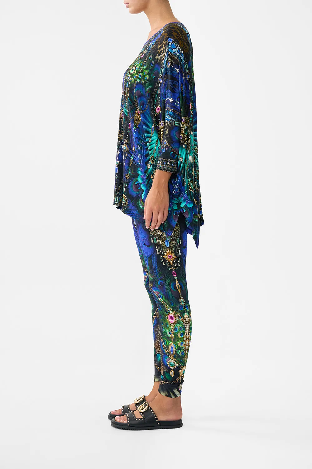 SCOOP NECK SLOUCH TEE DOMINICAN DECADENCE sold by Camilla product image thumbnail 4