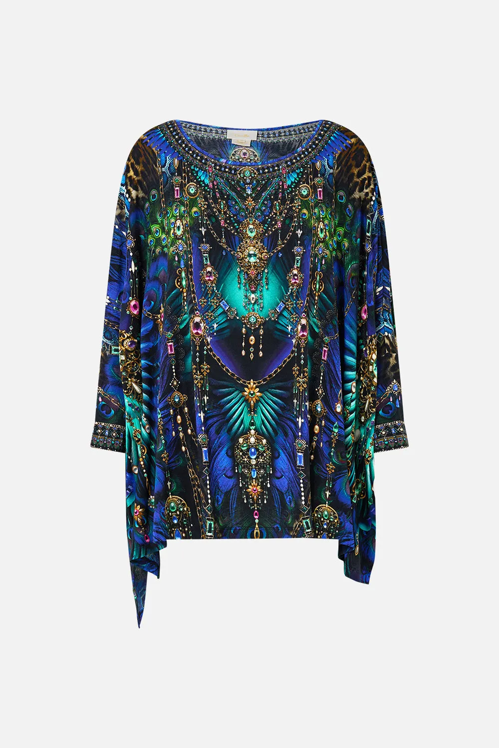 SCOOP NECK SLOUCH TEE DOMINICAN DECADENCE sold by Camilla product image thumbnail 3