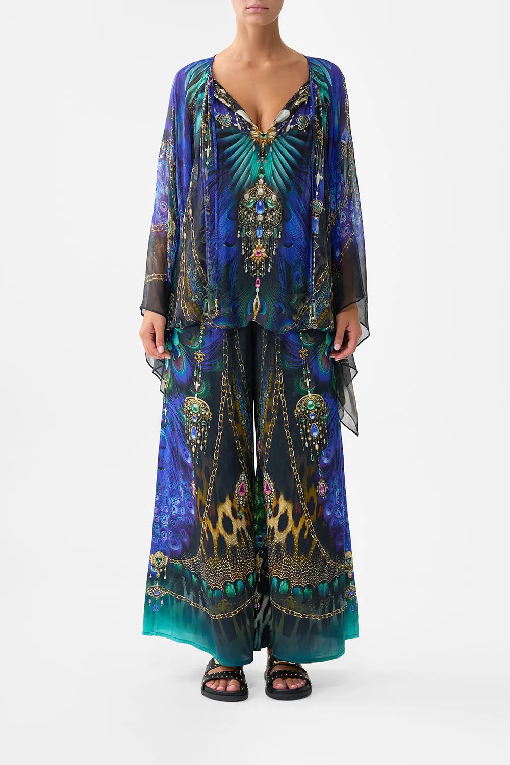 BLOUSE WITH KIMONO SLEEVE DOMINICAN DECADENCE sold by Camilla