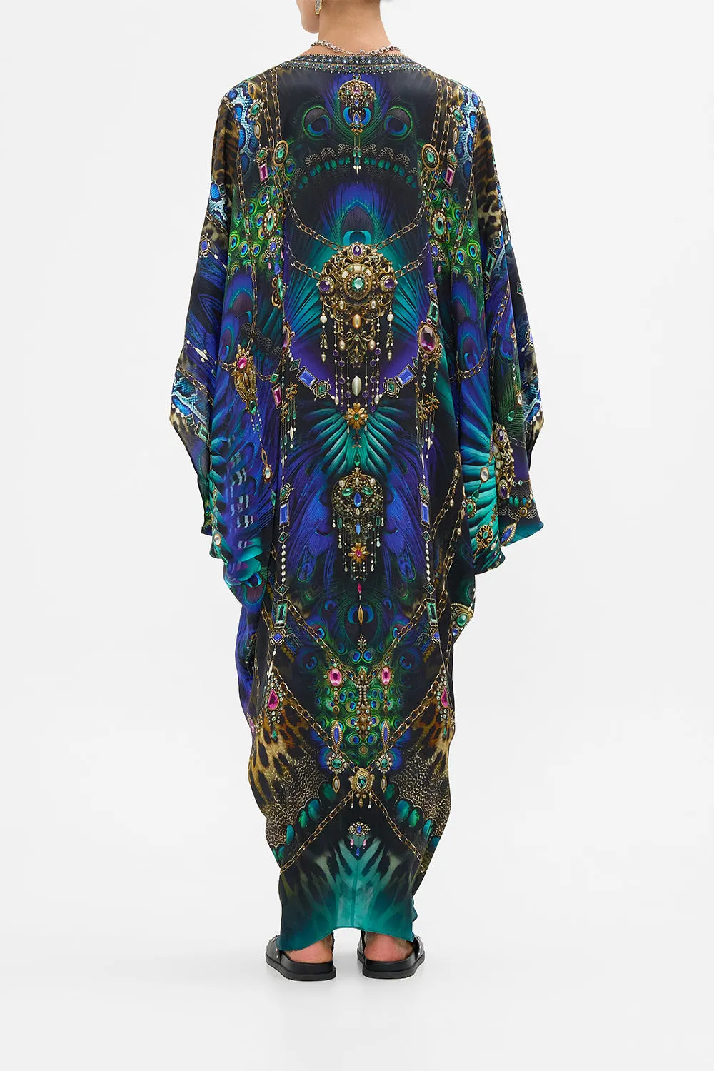 BUTTON FRONT T-SHAPE KAFTAN DOMINICAN DECADENCE sold by Camilla product image thumbnail 2
