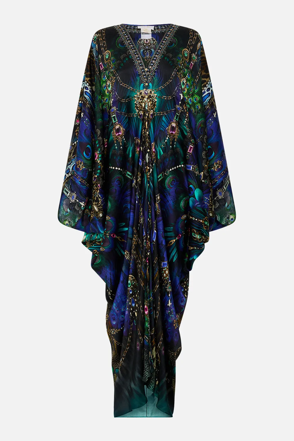 BUTTON FRONT T-SHAPE KAFTAN DOMINICAN DECADENCE sold by Camilla product image thumbnail 3