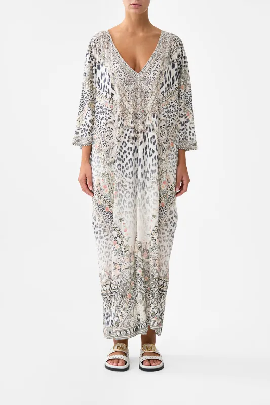 JERSEY V NECK BATWING KAFTAN MARBLE HEAVEN sold by Camilla