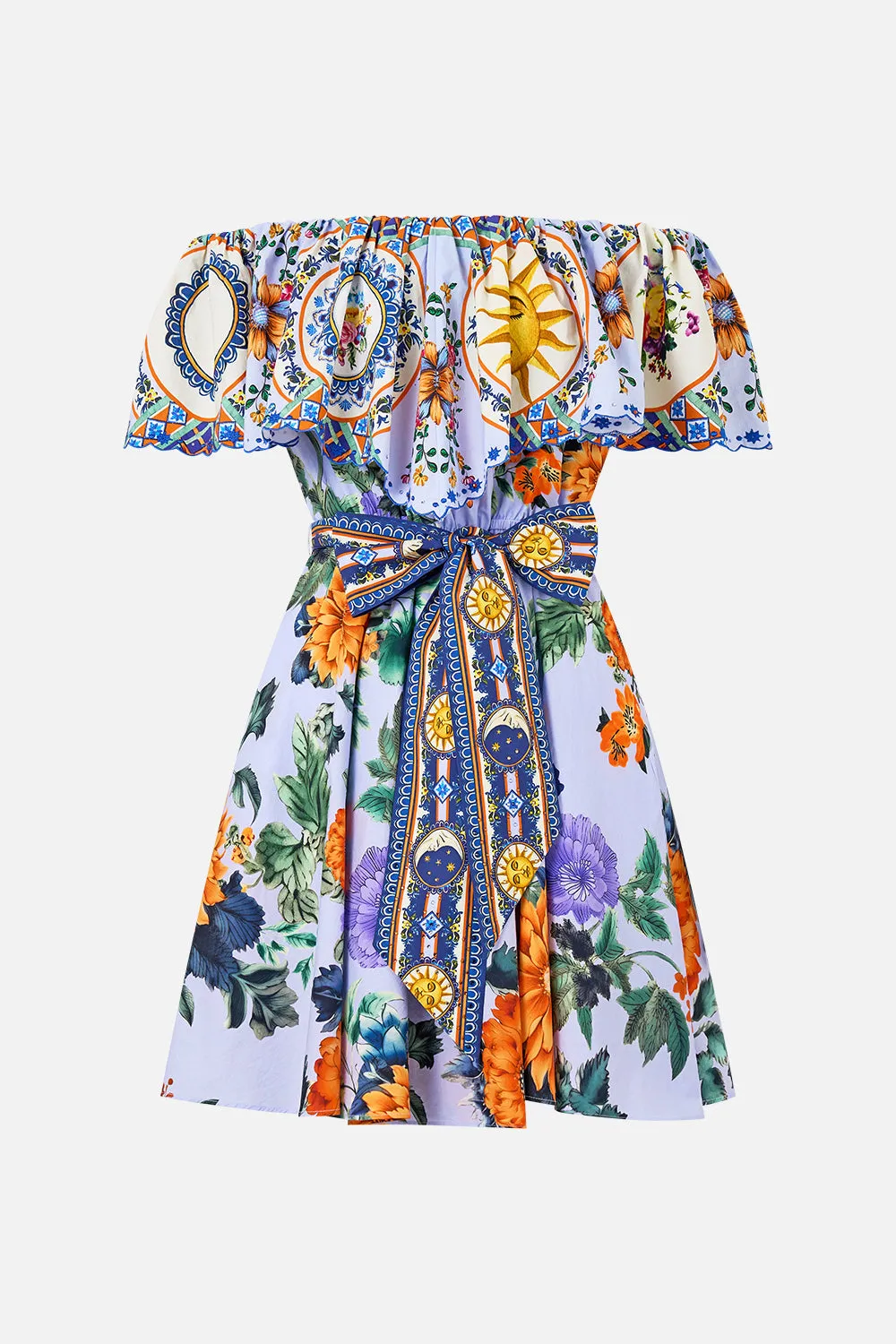 SHOULDER FRILL SHORT DRESS LUSCIOUS IN LISBON sold by Camilla product image thumbnail 3