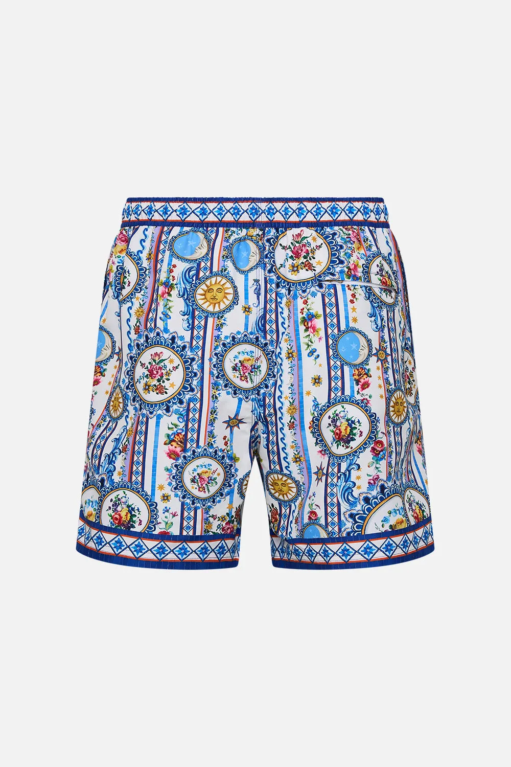 MID LENGTH BOARDSHORT WITH ELASTIC WAIST TILES DARLS sold by Camilla product image thumbnail 2