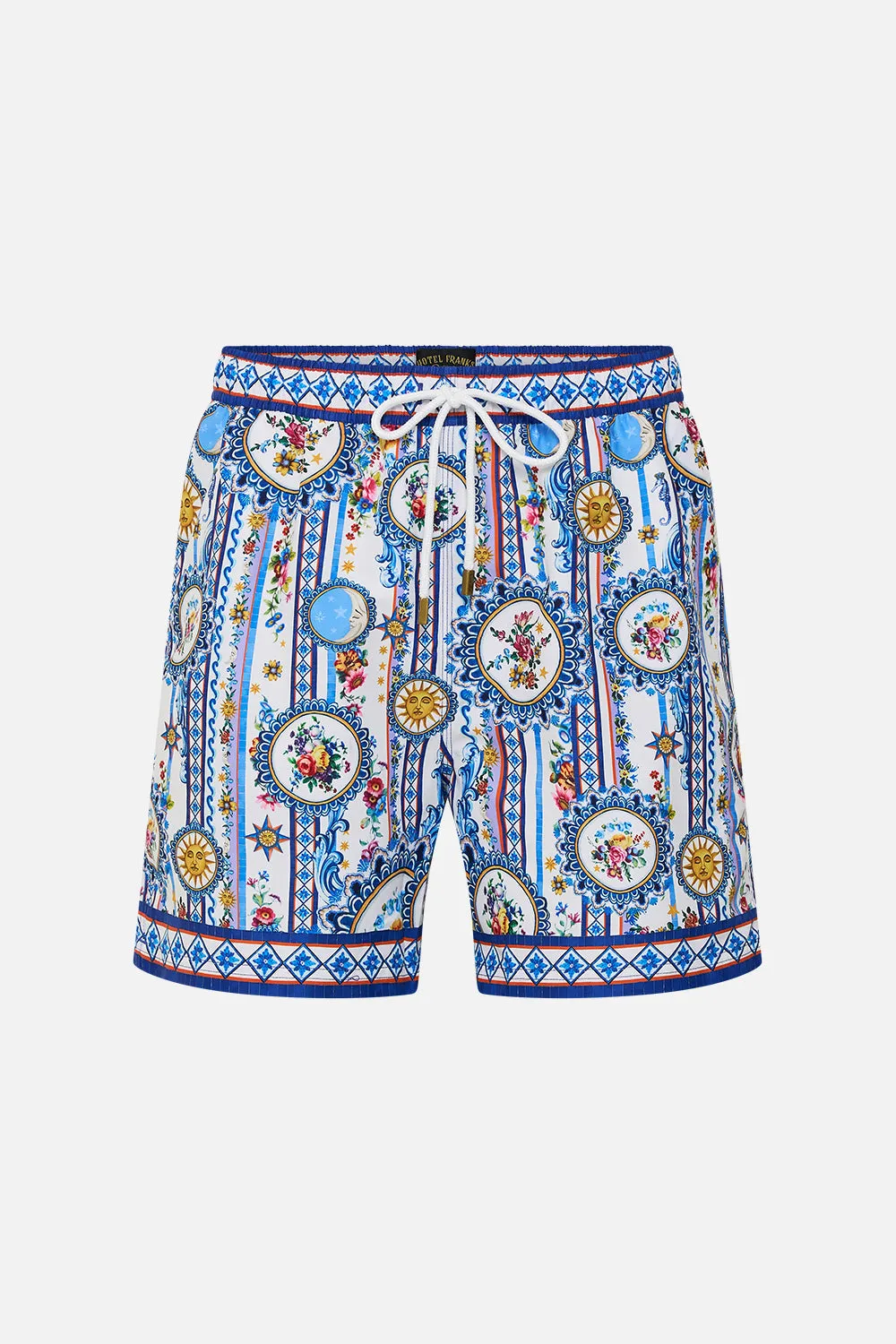 MID LENGTH BOARDSHORT WITH ELASTIC WAIST TILES DARLS sold by Camilla