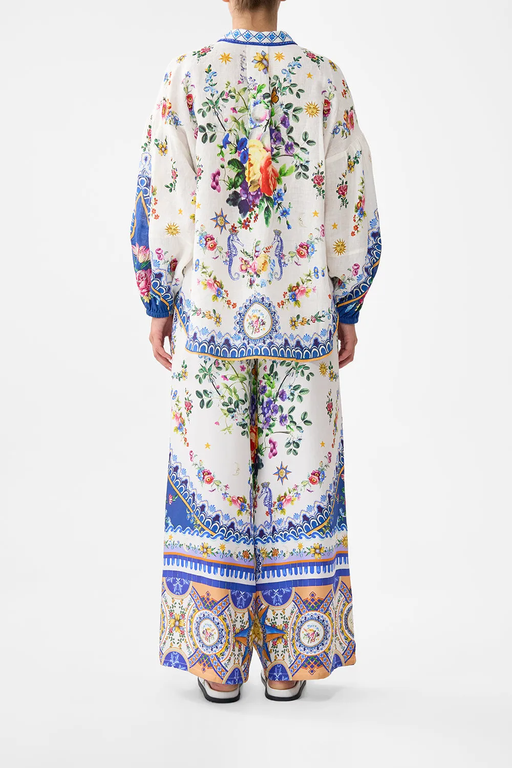 BALLOON SLEEVE BLOUSE TILES DARLS sold by Camilla product image thumbnail 2