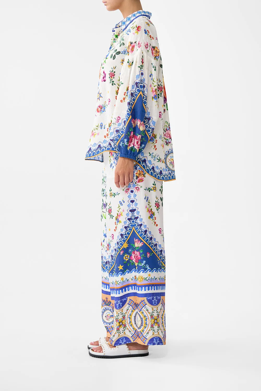 BALLOON SLEEVE BLOUSE TILES DARLS sold by Camilla product image thumbnail 4