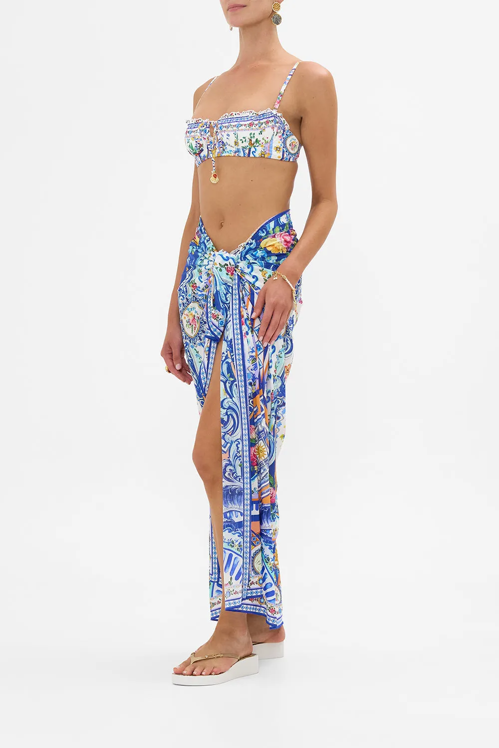 MULTI WEAR LONG SARONG TILES DARLS sold by Camilla product image thumbnail 4