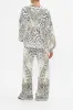 STRAIGHT LEG TRACK PANT MARBLE HEAVEN sold by Camilla