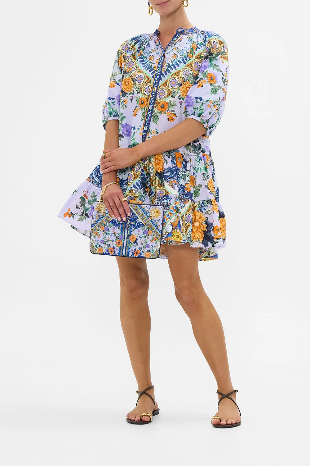 SMALL CANVAS CLUTCH LUSCIOUS IN LISBON sold by Camilla product image thumbnail 4