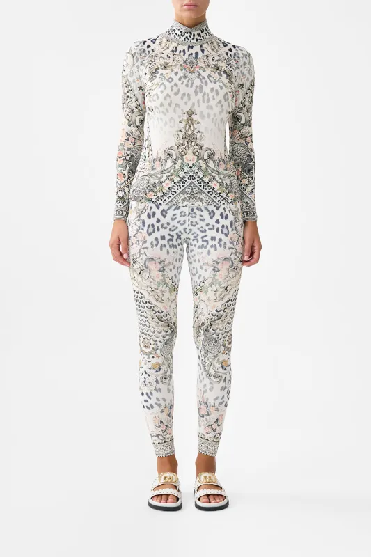 JERSEY TURTLENECK MARBLE HEAVEN made by Camilla