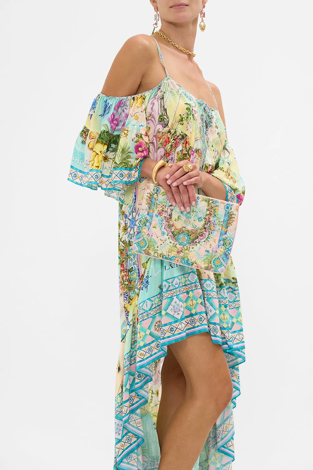 SMALL CANVAS CLUTCH JUST COASTING sold by Camilla product image thumbnail 5