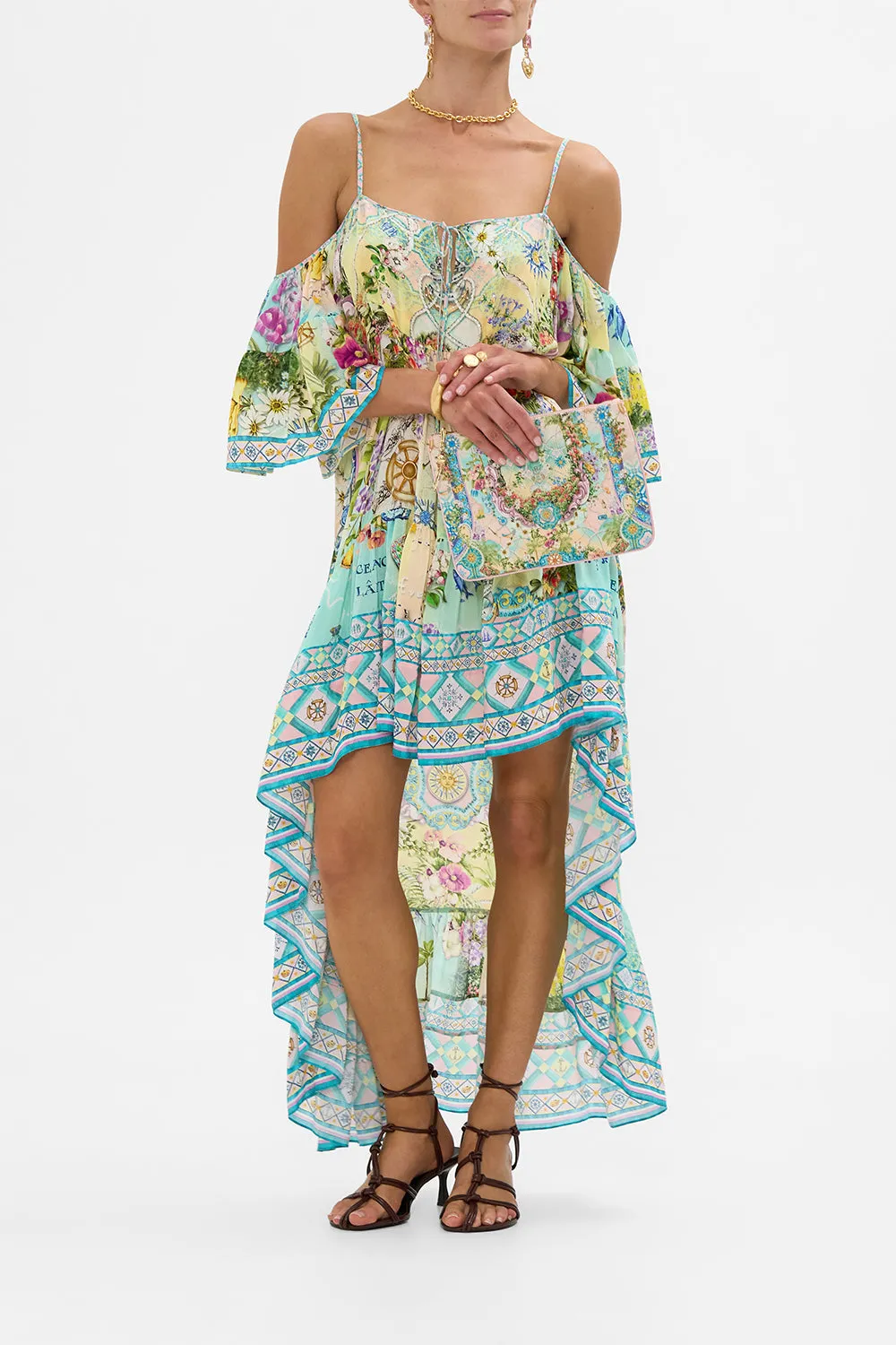 SMALL CANVAS CLUTCH JUST COASTING sold by Camilla product image thumbnail 4