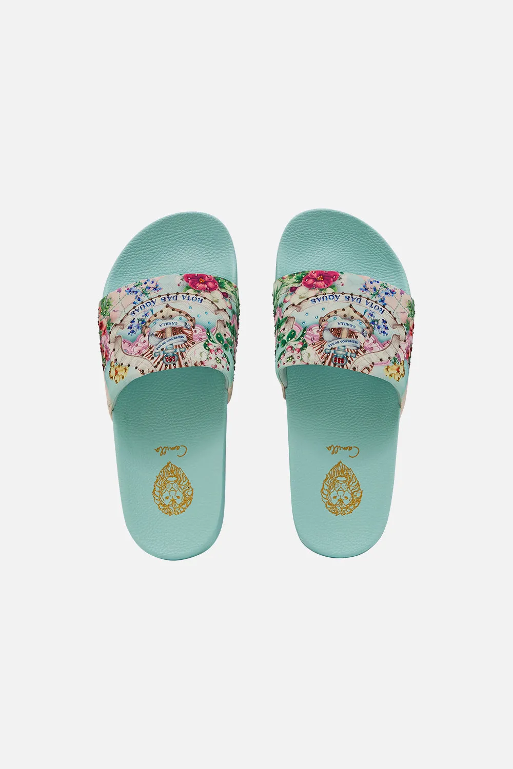 AMELIA POOL SLIDES JUST COASTING sold by Camilla product image thumbnail 5