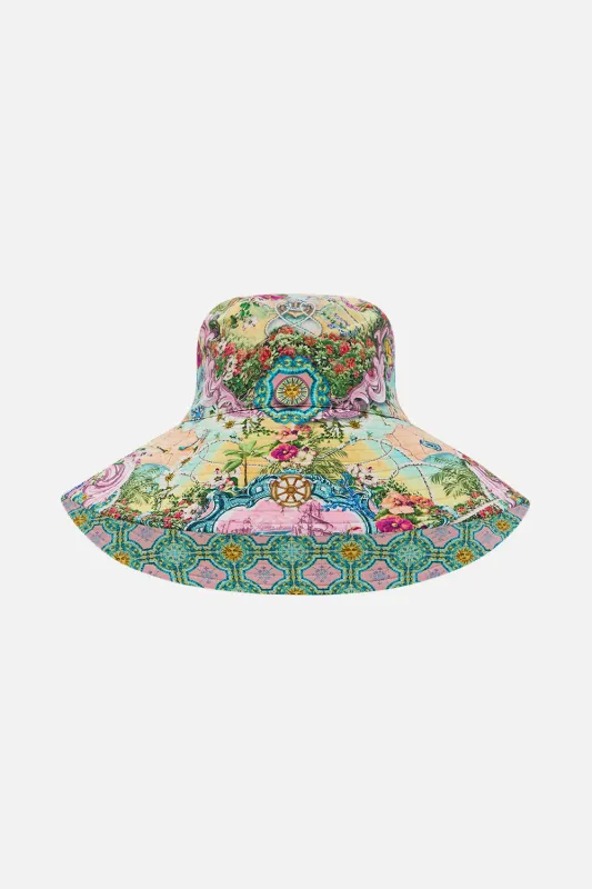 WIDE BRIM BUCKET HAT JUST COASTING sold by Camilla