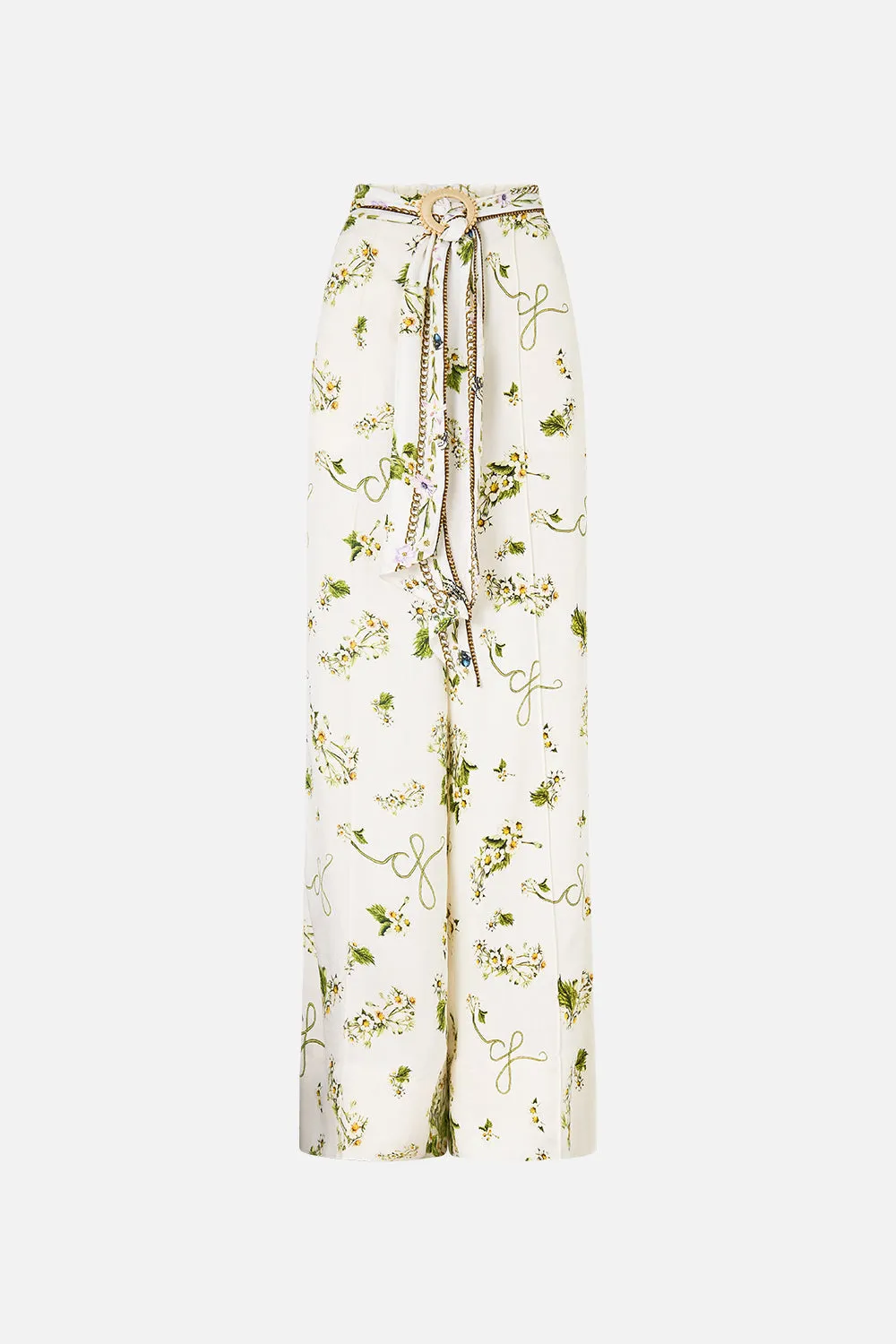 SCARF BELT WIDE LEG PANT BOTANICAL UTOPIA sold by Camilla product image thumbnail 3