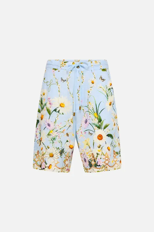 LONG WALK SHORT WITH ELASTIC BACK FLORAL FREEFALL sold by Camilla