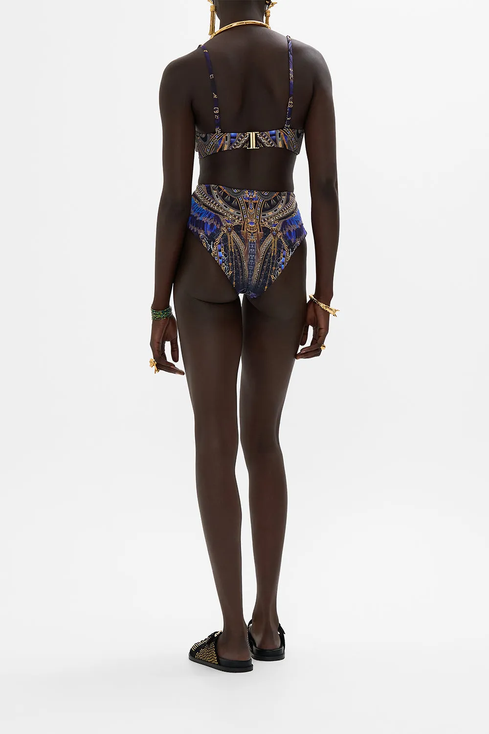 HIGH WAIST PANT WITH TRIM OTHER SIDE OF THE OASIS sold by Camilla product image thumbnail 2