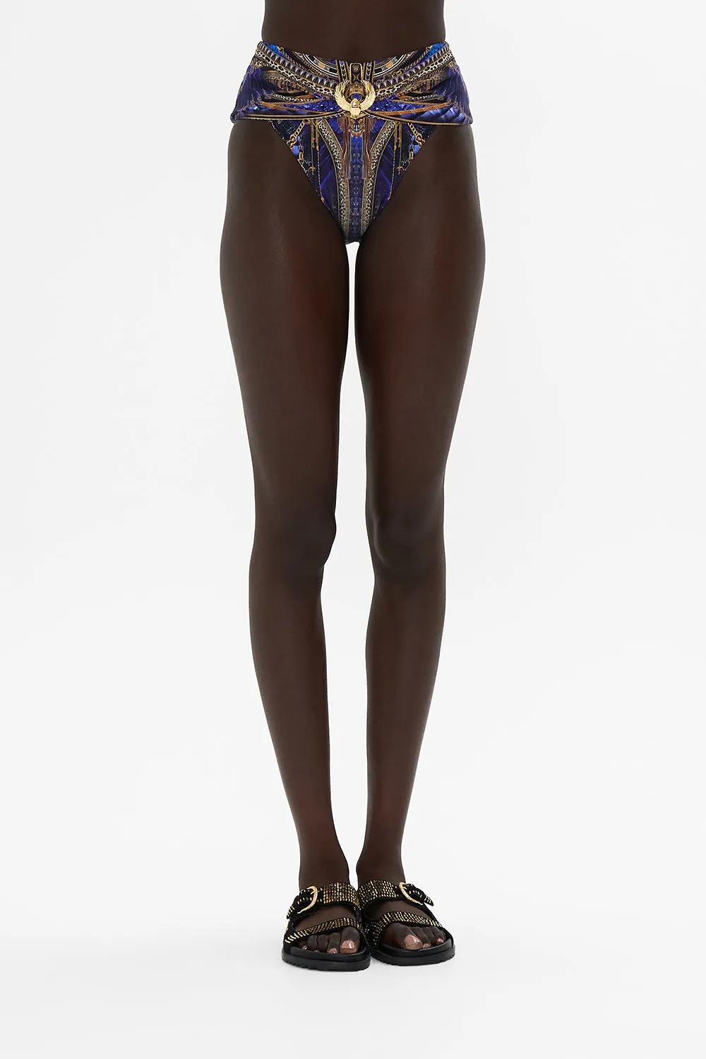 HIGH WAIST PANT WITH TRIM OTHER SIDE OF THE OASIS sold by Camilla product image thumbnail 5