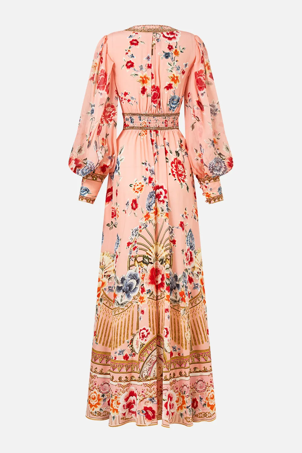 SHAPED WAISTBAND DRESS WITH GATHERED SLEEVES MAJESTIC MILLA sold by Camilla product image thumbnail 2