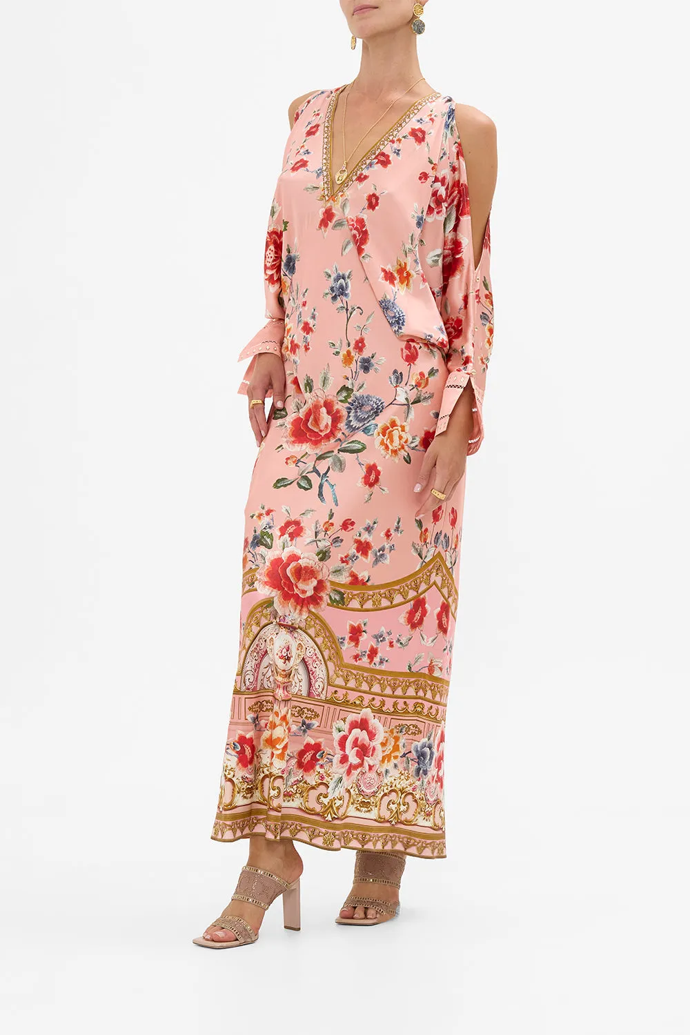 PLUNGE NECK DRAPED SHOULDER DRESS MAJESTIC MILLA sold by Camilla product image thumbnail 4