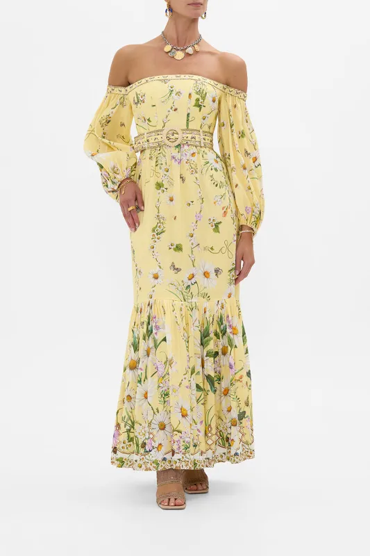 PUFF SLEEVE CORSET DRESS DAISY CHAINS sold by Camilla
