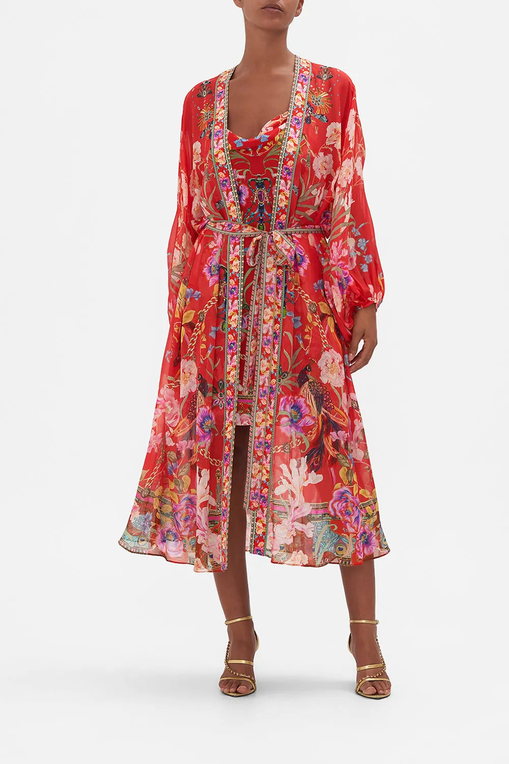 BLOUSON SLEEVE LAYER RUFFLE SOME FEATHERS sold by Camilla