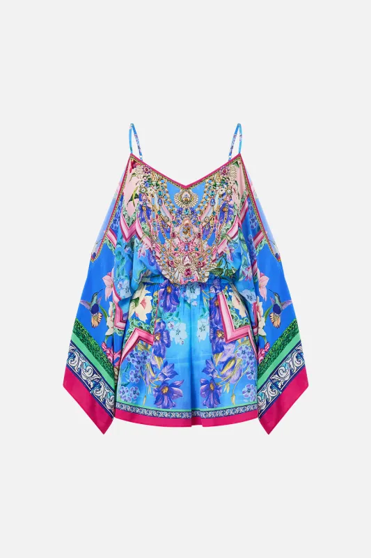 DROP SHOULDER PLAYSUIT SPIRIT OF SANTA MARIA sold by Camilla