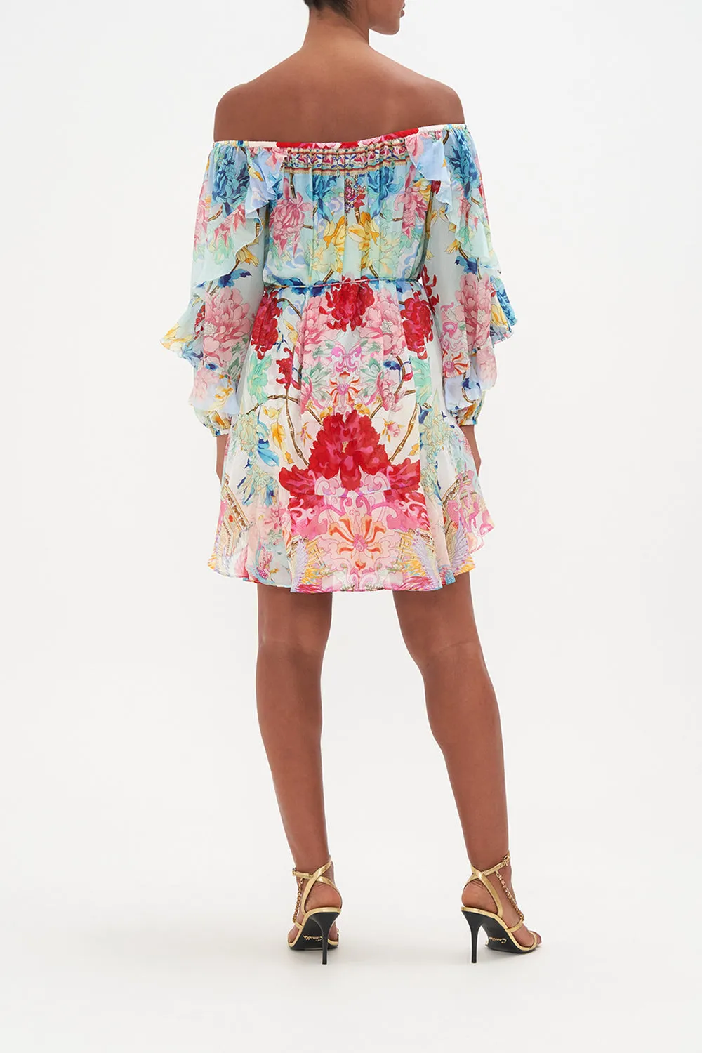 BLOUSON FRILL SLEEVE DRESS GO STAG sold by Camilla product image thumbnail 2