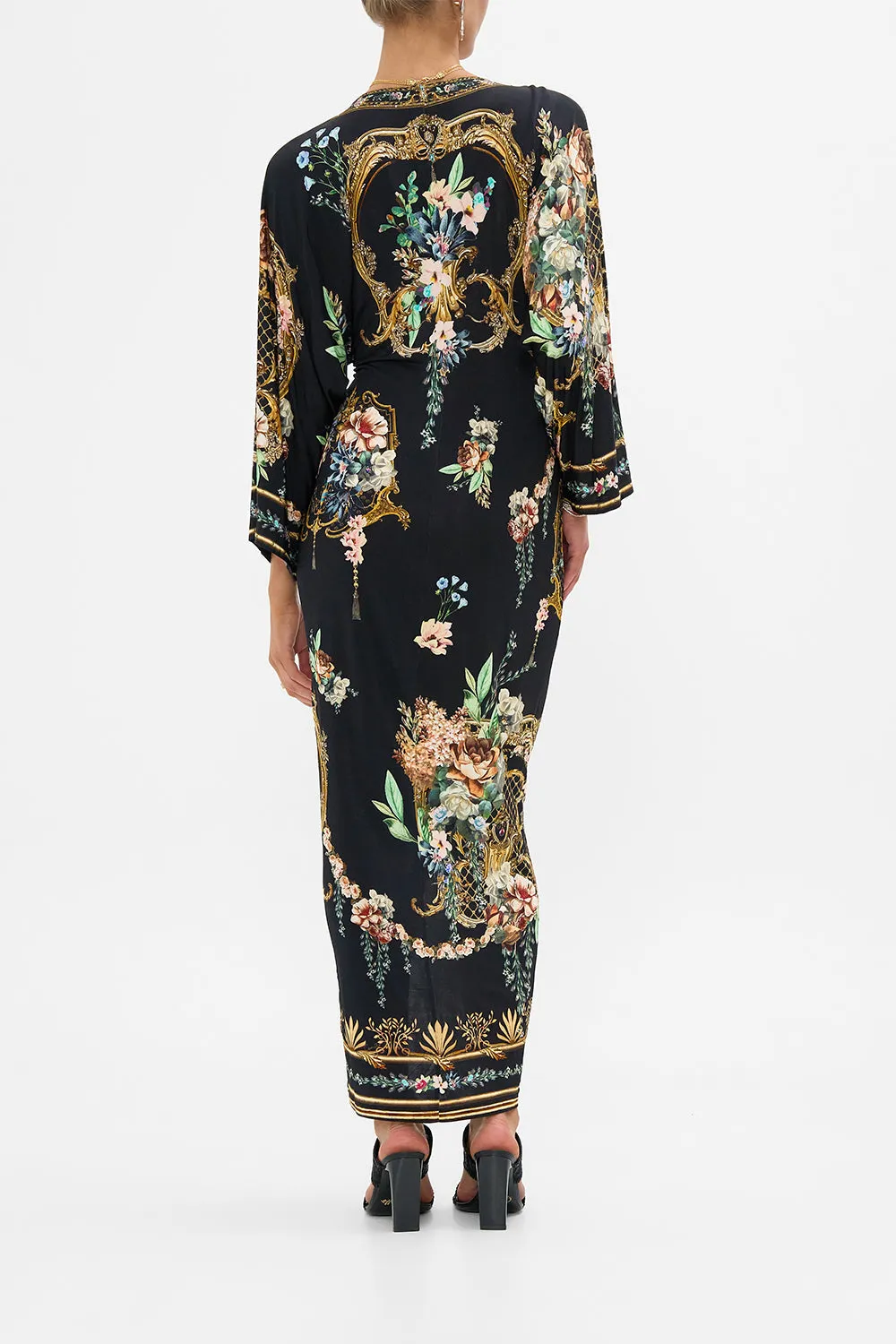 LONG SPLIT FRONT TWIST DRESS NOBLE ENDEAVOURS sold by Camilla product image thumbnail 2