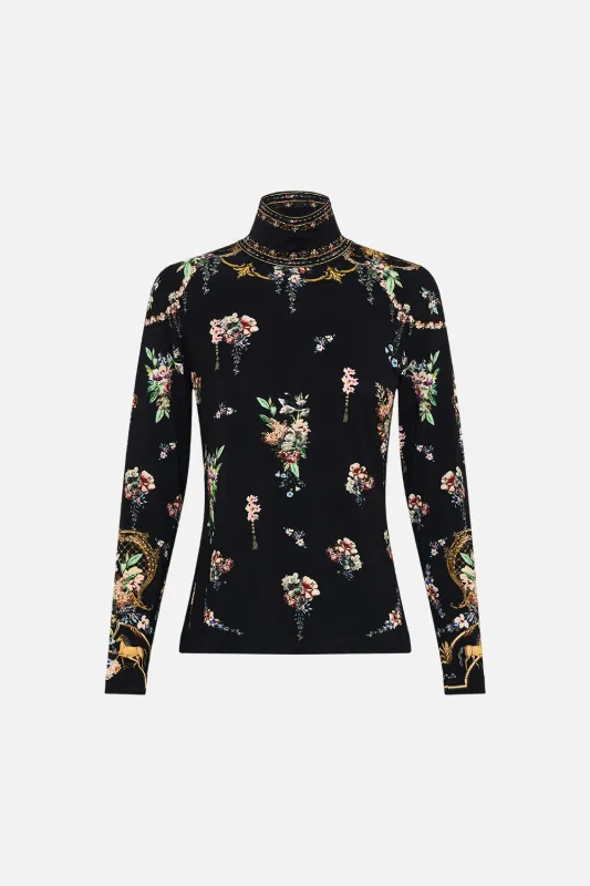 JERSEY TURTLENECK NOBLE ENDEAVOURS made by Camilla