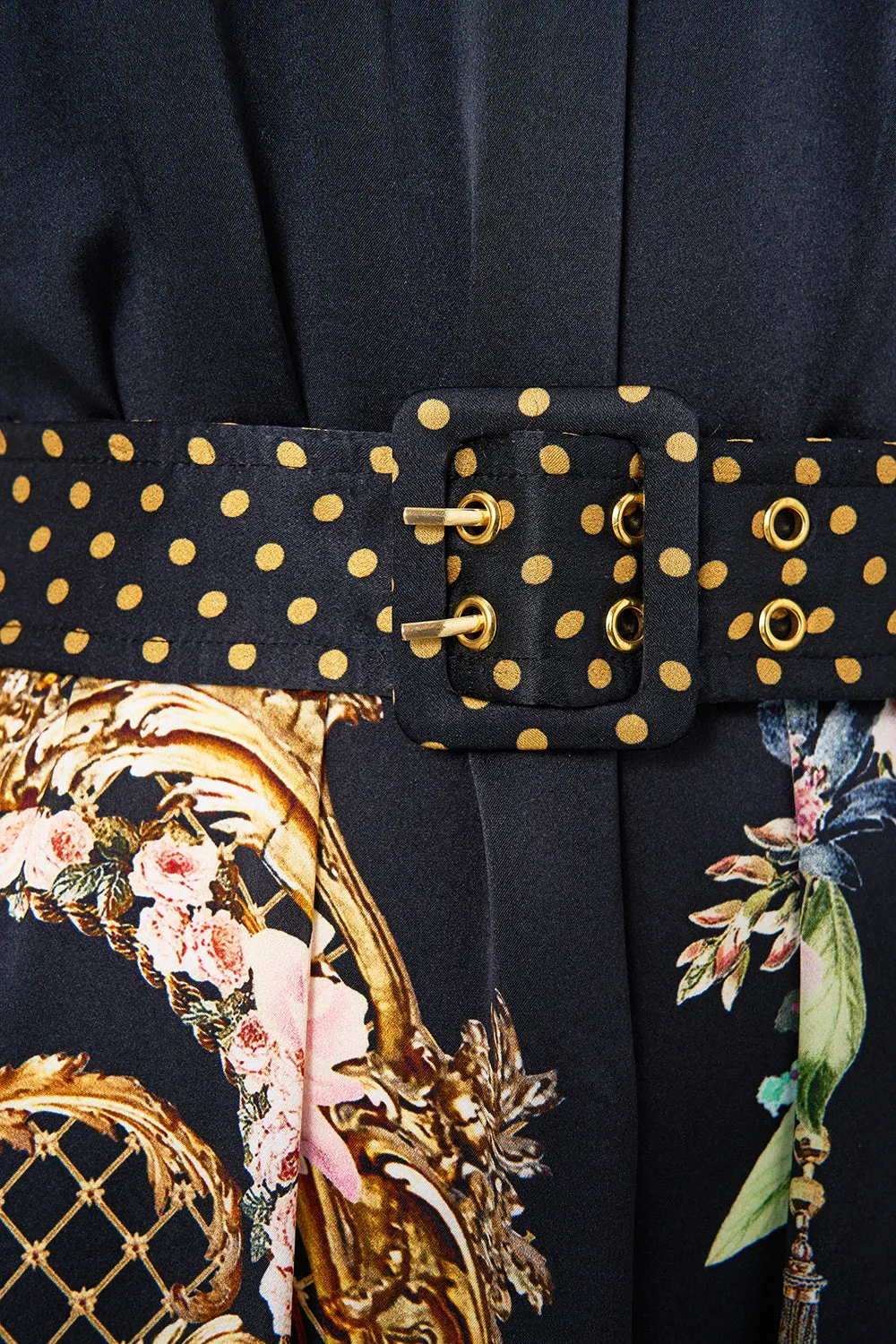 HIGHNECK TIERED RUFFLE HEM DRESS NOBLE ENDEAVOURS sold by Camilla product image thumbnail 3