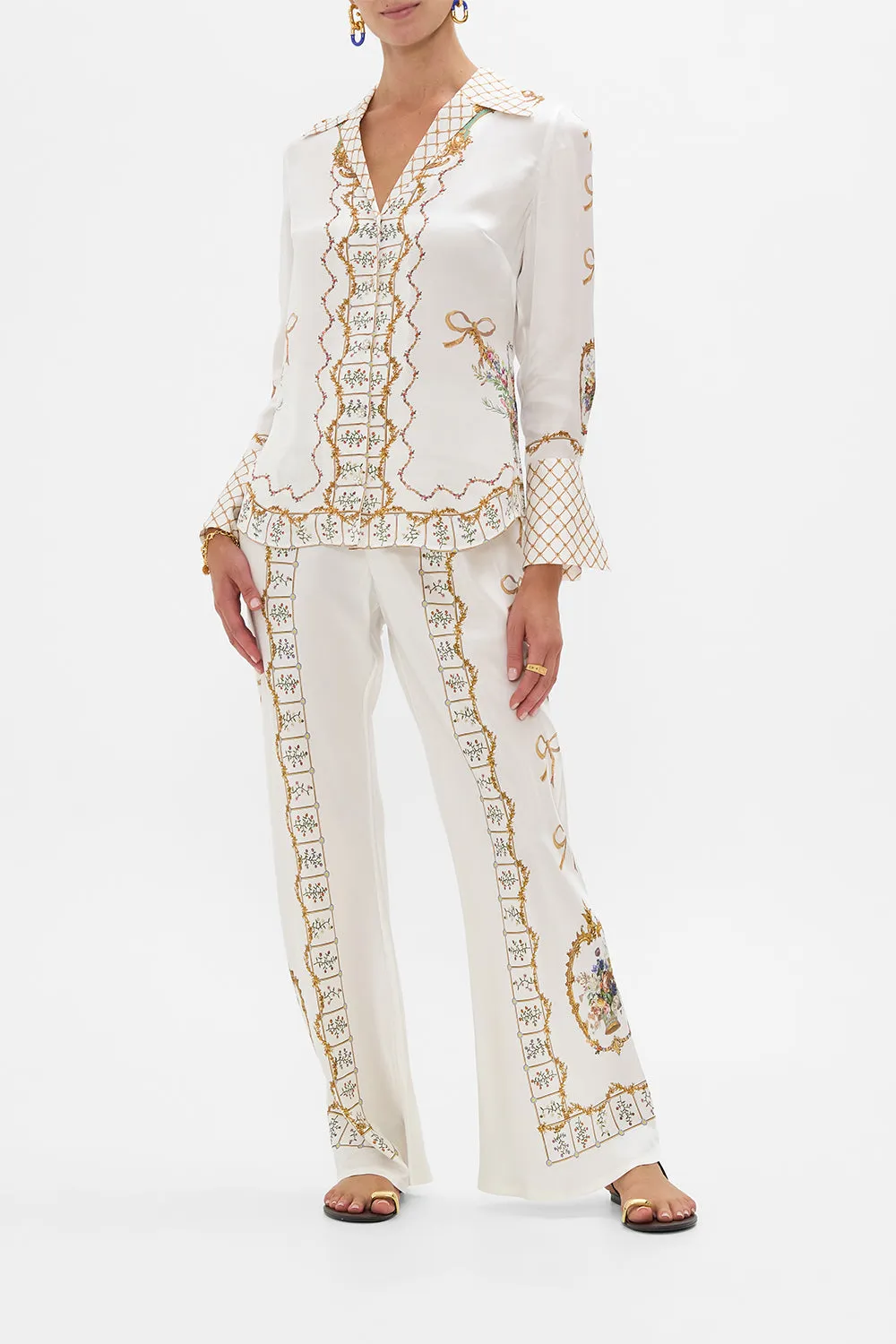 PYJAMA SHIRT DRESSING ROOM DRAMA sold by Camilla