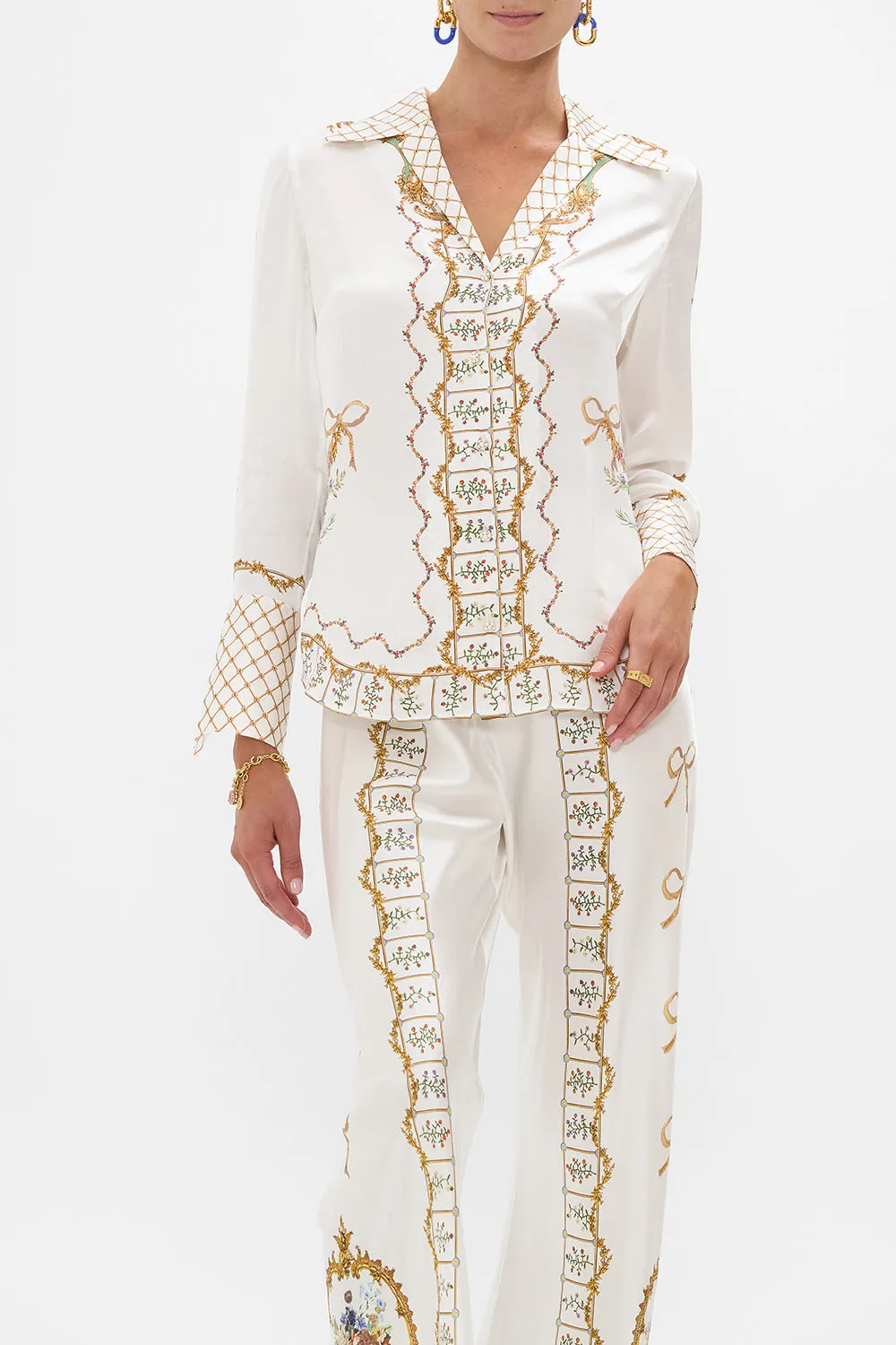 PYJAMA SHIRT DRESSING ROOM DRAMA sold by Camilla product image thumbnail 5