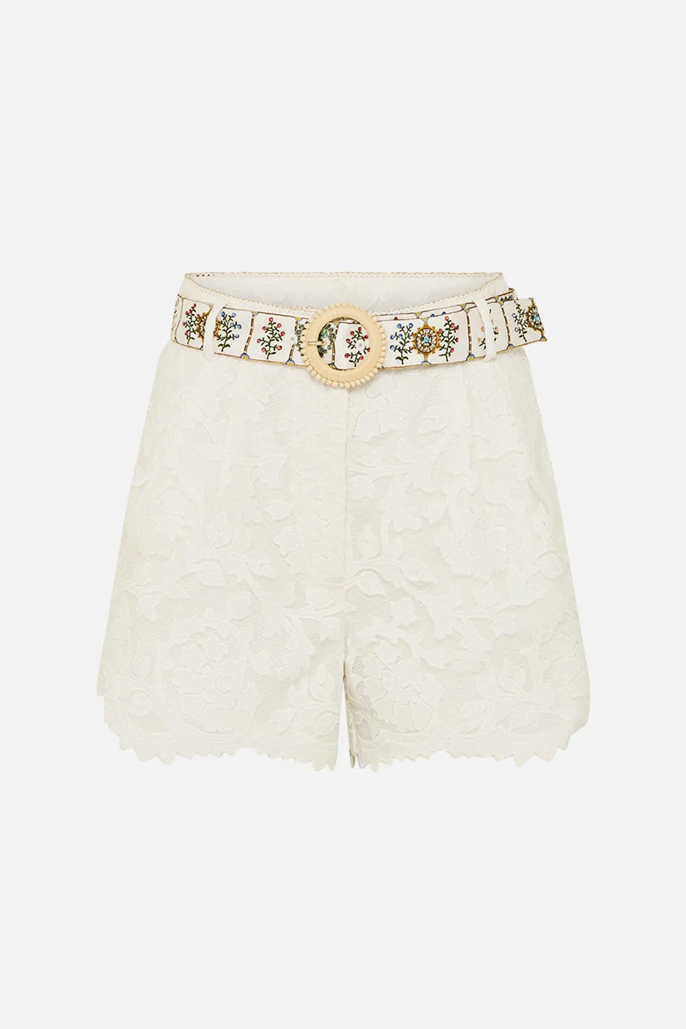 TUCK FRONT SHORT DRESSING ROOM DRAMA sold by Camilla